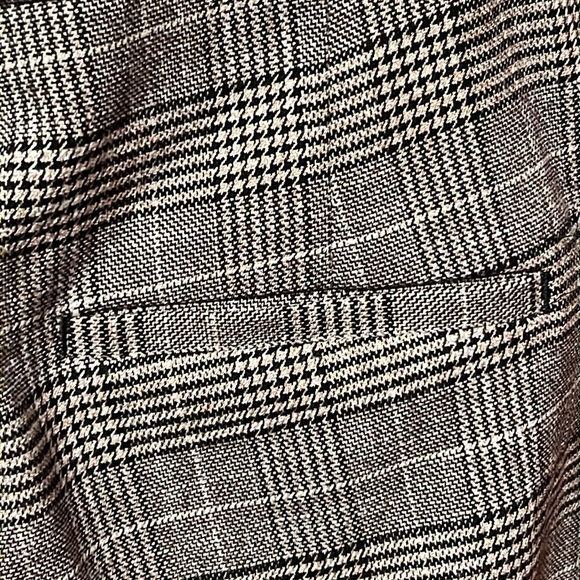 H&M black and white plaid slacks-EUC - Picture 11 of 12